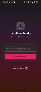InstaDownload 2.7.1. Скриншот 1