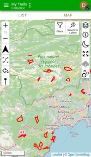 Trailence 2.3.0. Скриншот 1