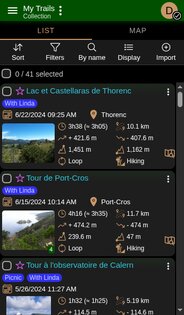 Trailence 2.3.0. Скриншот 2