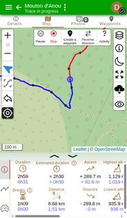 Trailence 2.3.0. Скриншот 5