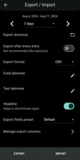 Blood pressure app 1.8.15. Скриншот 5