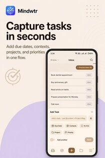 Mindwtr 1.3.1. Скриншот 1