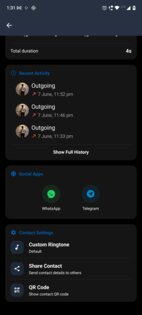 NovaDial 1.5.2. Скриншот 4