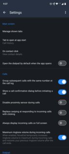 NovaDial 1.5.2. Скриншот 7