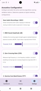Snore Detector 1.1.0. Скриншот 1