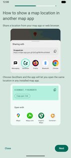 GeoShare: смена карт 6.7.1. Скриншот 5