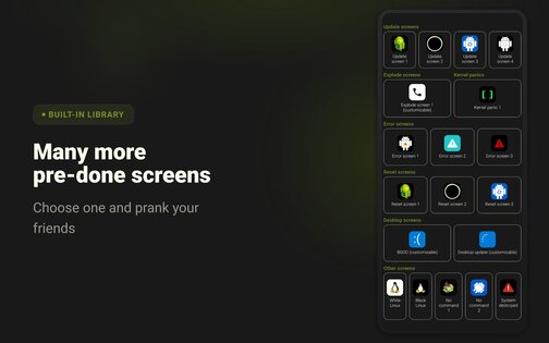 Fake Update / Error Prank 4.1.1 4.1.2. Скриншот 10