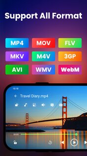 HD Video Player 7.2.3. Скриншот 1