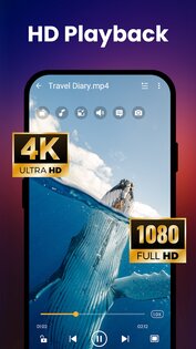 HD Video Player 7.2.3. Скриншот 3