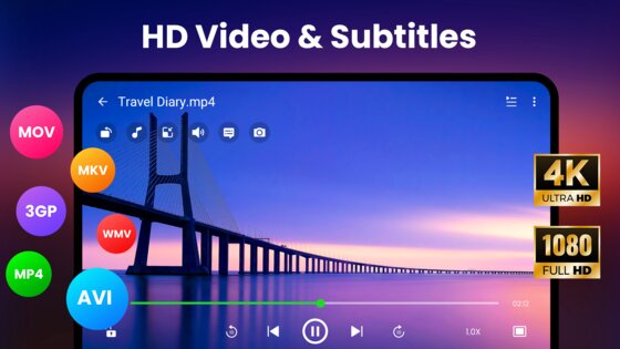 HD Video Player 7.2.3. Скриншот 17