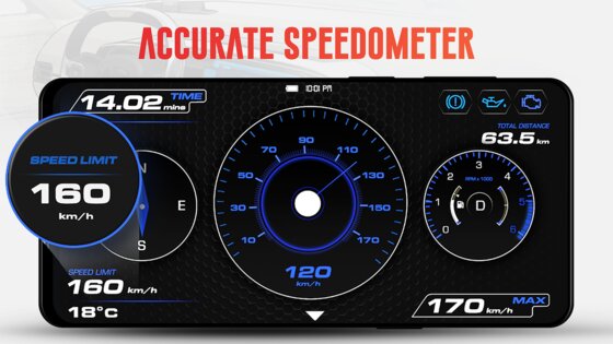 Спидометр OBD Приборная панель 3.1. Скриншот 7