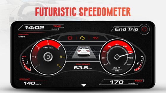 Спидометр OBD Приборная панель 3.1. Скриншот 22