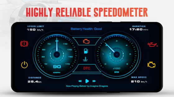 Спидометр OBD Приборная панель 3.1. Скриншот 24