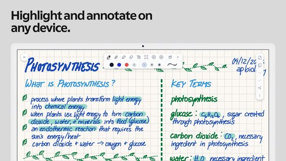 Notability 1.4.2. Скриншот 27