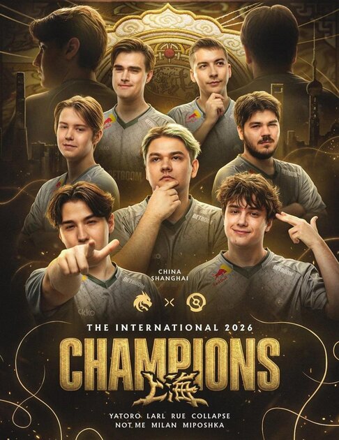 Российская команда Team Spirit вновь стала победителем крупнейшего турнира The International по Dota 2
