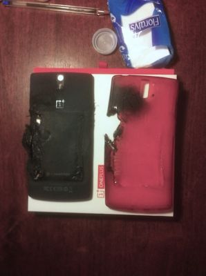 OnePlus One взорвался в джинсах владельца