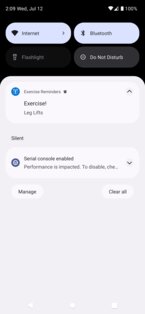 Exercise Reminders 1.7.4. Скриншот 1