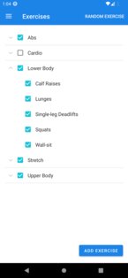 Exercise Reminders 1.7.4. Скриншот 2