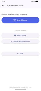 Pocket2FA 0.9.18. Скриншот 4