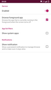 Drowser 1.0.15. Скриншот 2