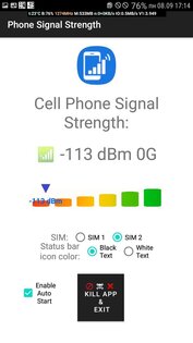 MobiloSignal 1.1. Скриншот 4