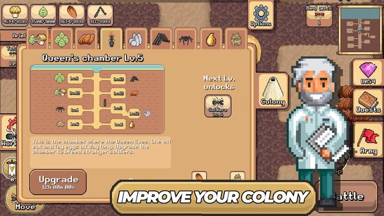 Pocket Ants: Симулятор Колонии 0.1153. Скриншот 17