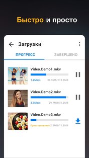 Приложение для загрузки HD-видео 1.4.1. Скриншот 2