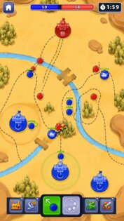 Dots Commander: RTS War 1.0.8. Скриншот 2