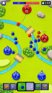 Dots Commander: RTS War 1.0.6. Скриншот 5