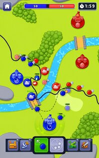 Dots Commander: RTS War 1.0.6. Скриншот 13