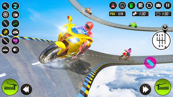 Bike Stunt 3D Bike Racing Game 8.1. Скриншот 1