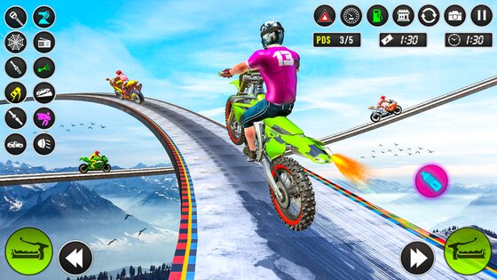 Bike Stunt 3D Bike Racing Game 8.1. Скриншот 2