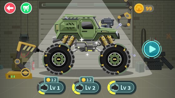 Игры гонки на монстр-траках 1.1.9. Скриншот 16