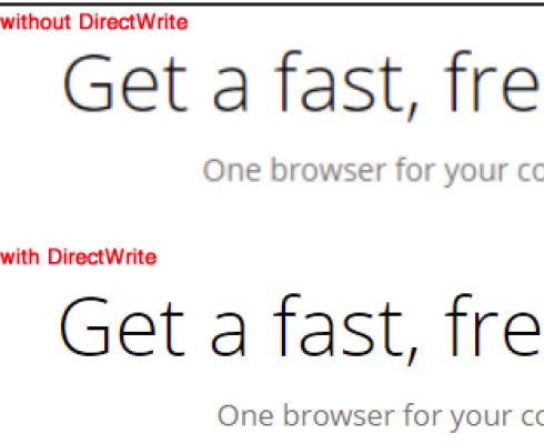 Google выпустила стабильную 37 версию Chrome с поддержкой DirectWrite