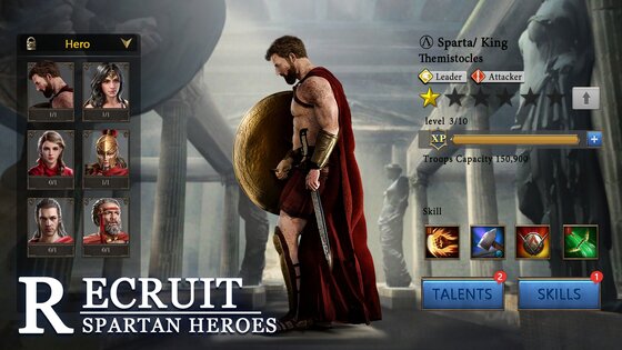 Fire and Glory: Spartacus 1.0.177. Скриншот 2