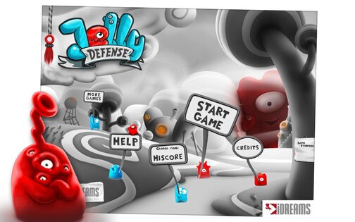 Jelly Defense Lite 1.00. Скриншот 1