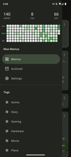 MoeMemos 2.0.4. Скриншот 2