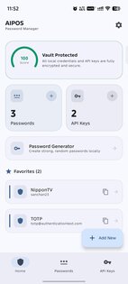 AIPOS Password Manager 1.2.2. Скриншот 4