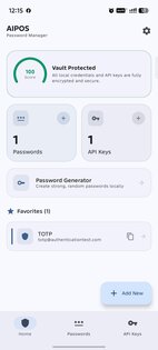 AIPOS Password Manager 1.2.2. Скриншот 5