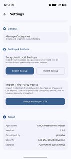 AIPOS Password Manager 1.2.2. Скриншот 2