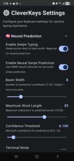 CleverKeys 1.5.0. Скриншот 5