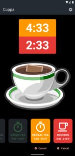 Cuppa – Чайный таймер 2.15.0. Скриншот 11