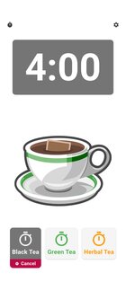 Cuppa – Чайный таймер 2.15.0. Скриншот 4