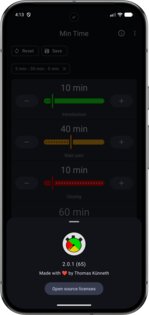 Min Time 2.0.2. Скриншот 5