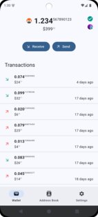 Skylight Wallet 1.0.11. Скриншот 1