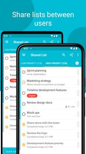 Tasks: To Do List & Reminders 3.40.1. Скриншот 7