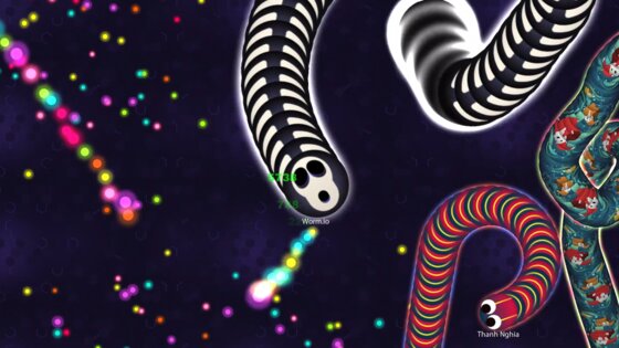 Worm.io 1.6.29. Скриншот 17