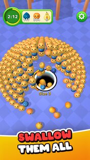Jelly Hole: Ешь и расти 1.28.0. Скриншот 1