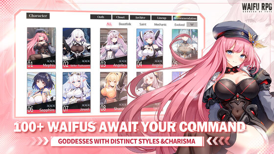 Goddess of Fate: Waifu RPG 2.0.1. Скриншот 12