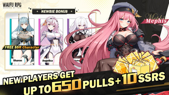 Goddess of Fate: Waifu RPG 2.0.1. Скриншот 21